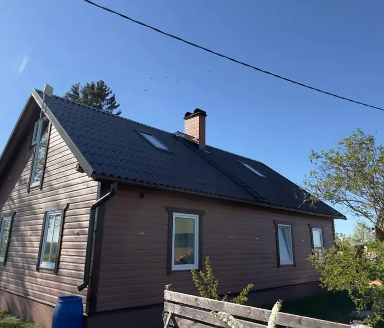 Nord Roofi paigaldatud katus